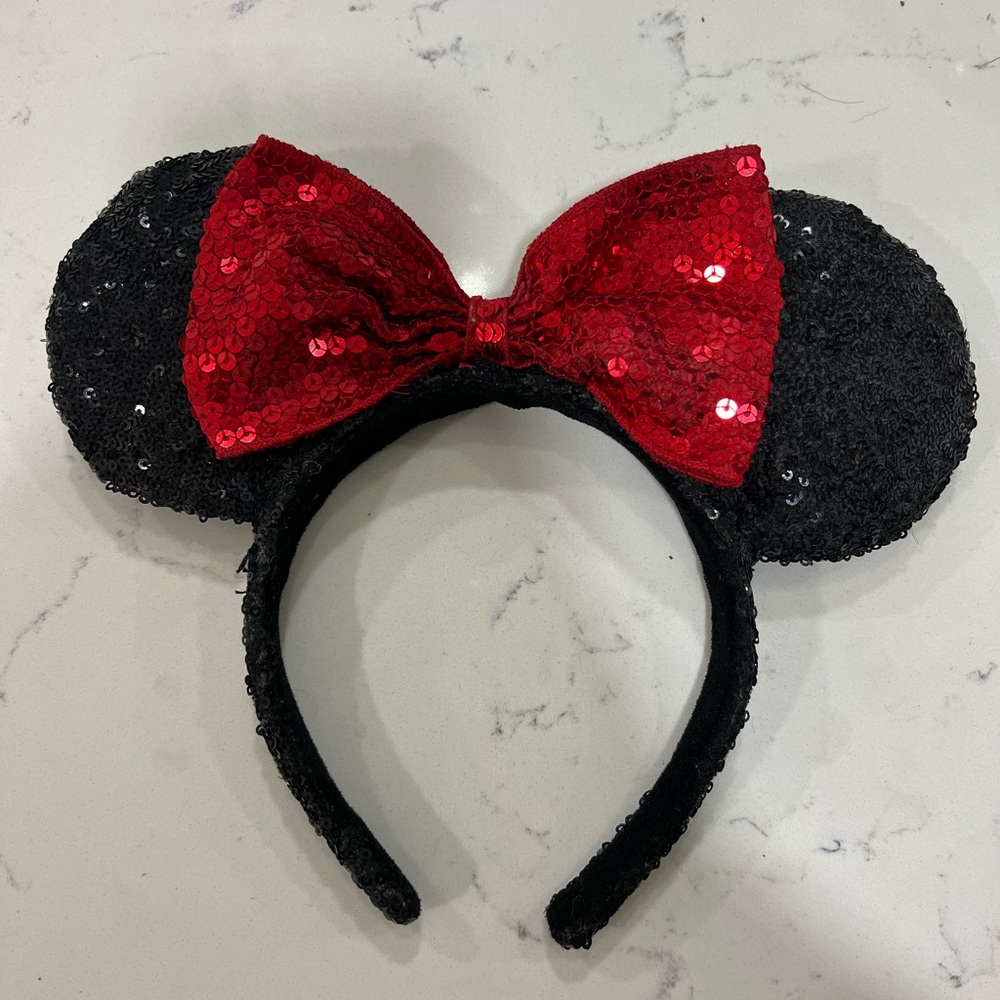Sequin Minnie Ears